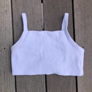 Aerie Bralette - white - small